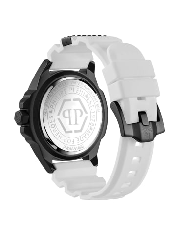 Philipp Plein Analoguhr für Herren in Weiß