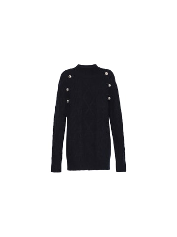 faina Damen Strickpullover in SCHWARZ