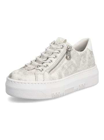 rieker Sneaker in Beige/Gold