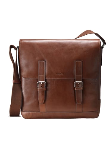 Esquire Vienna Umhängetasche Leder 30 cm sattle