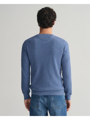 Gant Pullover in denim blue melange