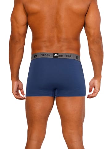 Stark Soul® Boxershorts 6'er Pack - Hipster Shorts in dunkelblau