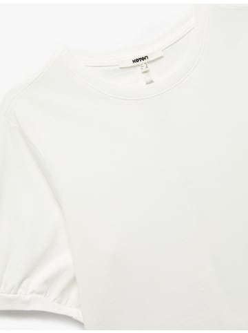 KOTON TSHIRT SS in Weiß