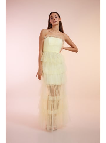 LAONA Abendkleid Cloudy Tulle Dress in Sunshine