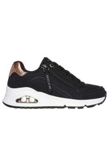 Skechers Mädchen Halbschuhe UNO GEN1 - in Schwarz