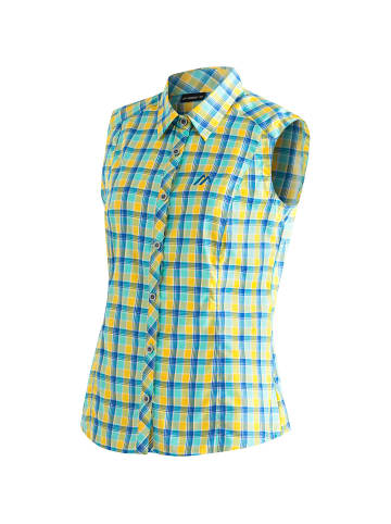 Maier Sports PALOMA Da-Bluse o. Arm in Blau3017
