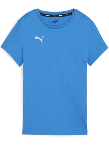 Puma T-Shirt "TeamGoal CasuaLongsleeve Tee Wmn" in Blau