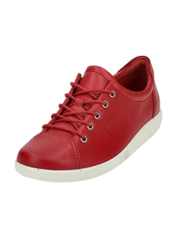 Ecco Komfort Schnürschuhe in Rot