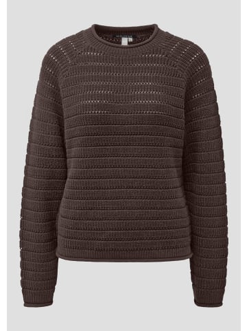 QS Strickpullover in 8945_dunkelbraun
