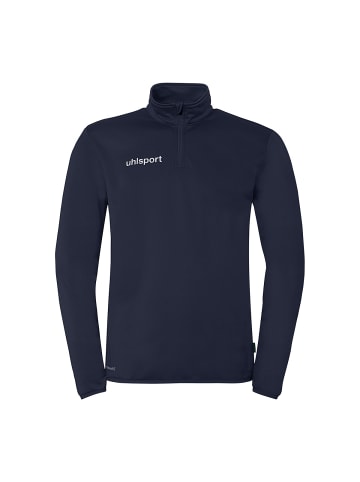 uhlsport 1/4 ZIP TOP Essential Kids in marine/weiß
