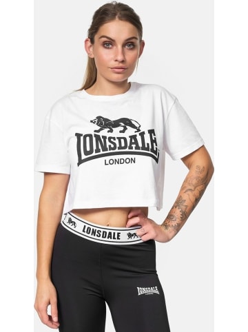 Lonsdale Shirt "Gutch Common" in Weiß