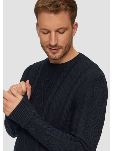 s.Oliver Strickpullover langarm in Blau