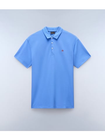 Napapijri Polo "Ealis Ss Sum" in Blau