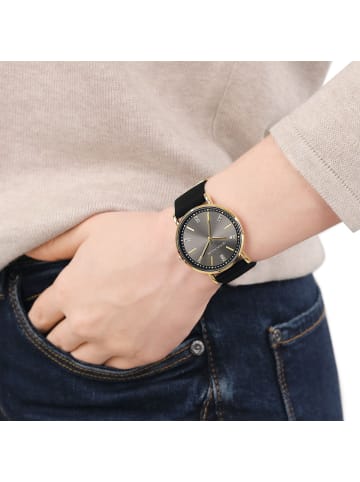 Tom Tailor Quarzuhr Alloy/Edelstahl, IP gold in Gold