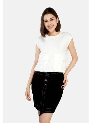 TOOCHE Shirt & Top "Taschen Top" in Weiß