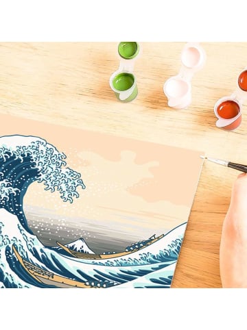 Ravensburger Ravensburger Malprodukte Große Welle (Hokusai) in bunt