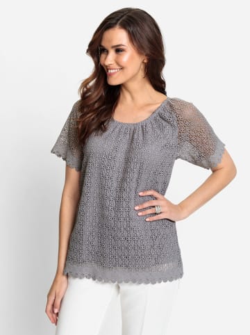 WITT WEIDEN Shirt in steingrau