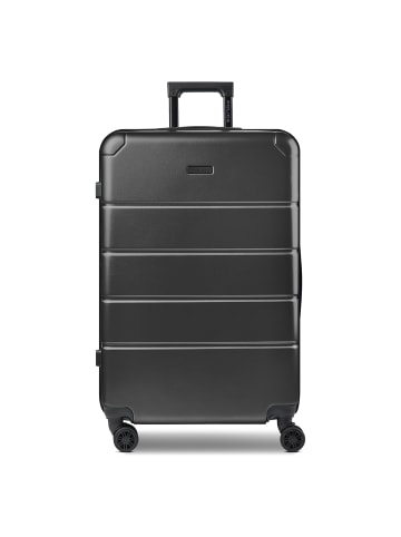 Police Dublin 4 Rollen Trolley L 75 cm mit Dehnfalte black