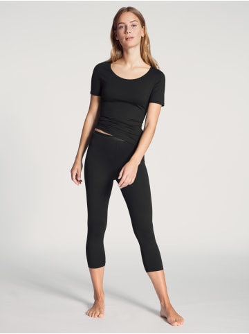 Calida T-Shirt in schwarz