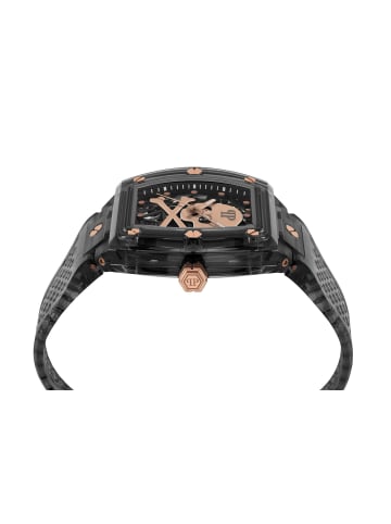 Philipp Plein Automatikuhr für Herren in Schwarz