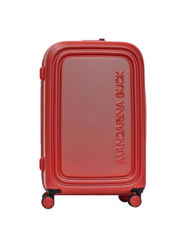 Mandarina Duck Logoduck 4-Rollen Trolley 69 cm in cherry tomato