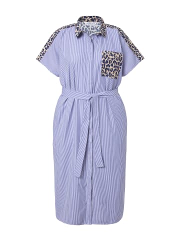 Studio Untold Hemdblusenkleid in dunkel blau