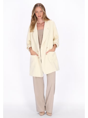 DreiMaster Women Coat in offwhite