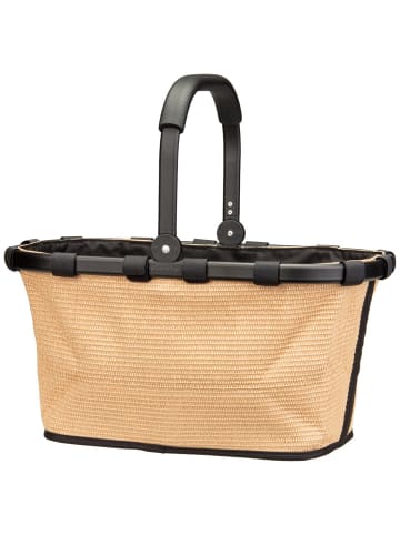 Reisenthel Einkaufstasche carrybag frame in Raffia Black