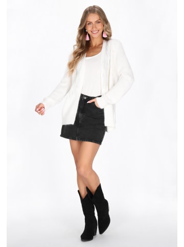 IZIA Women Cardigan in offwhite