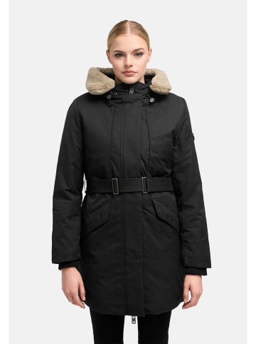 Marikoo Wintermantel Calistaa 16 in Black