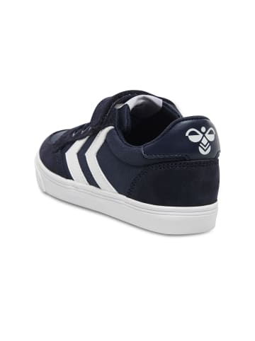 Hummel Klettverschluss Sneaker Slimmer Stadil Kinder in DRESS BLUES