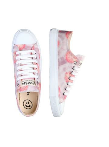 ethletic Sneaker Trainer White Cap Lo Cut in pomegranate shake | just white