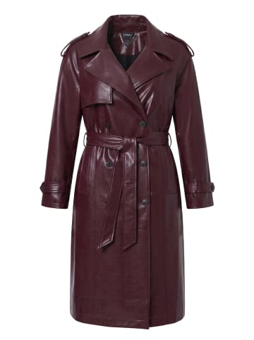 Ulla Popken Trenchcoat in weinrot