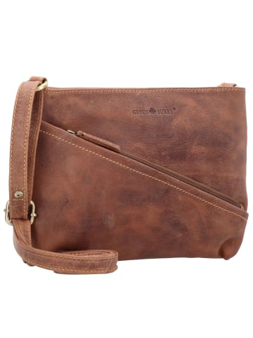 Greenburry Vintage Umhängetasche Leder 25 cm brown
