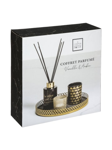 Atmosphera Créateur d'intérieur Geschenk-Set in schwarz