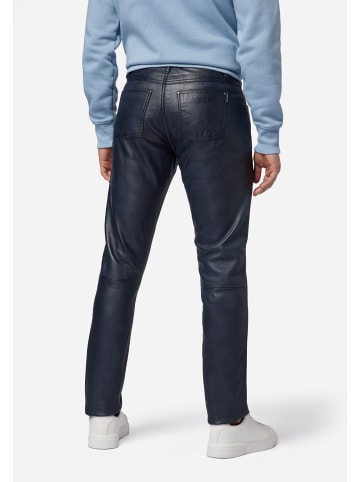 Ricano Lederhose Slim Fit in Blau