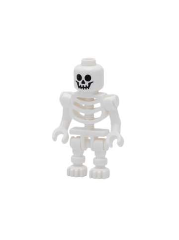 LEGO Skelette Skeleton Teile - ab 3 Jahren in white