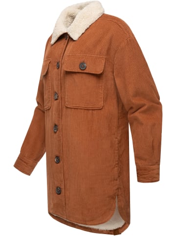 ragwear Cordjacke Kyoka in Brown