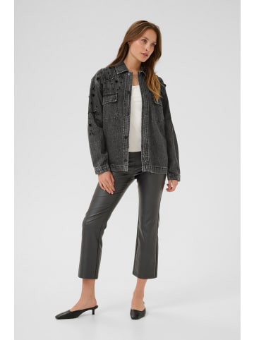 Kaffe Jacke KAjaiden Loose fit in Dark grey washed denim