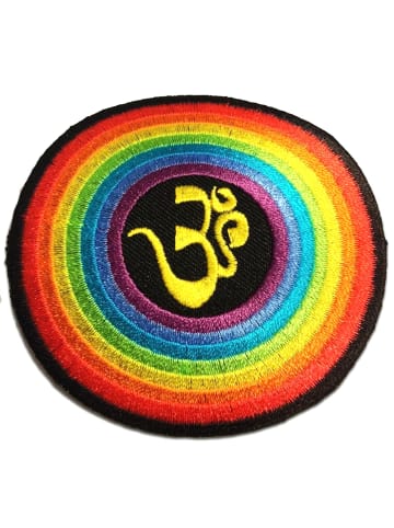 Catch the Patch Om Symbol Spirituell Hindu MeditationApplikation Bügelbild inBunt