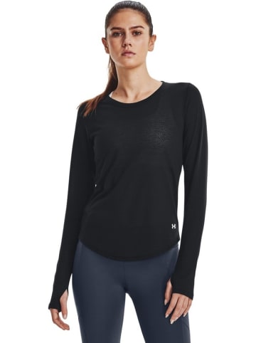 Under Armour Longsleeve "UA Streaker Oberteil, langärmlig" in Schwarz