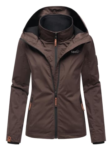 Marikoo Übergangsjacke Erdbeere in Dark Choco