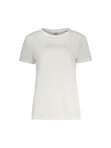 Guess Jeans Weiß Damen T-Shirt aus Baumwolle