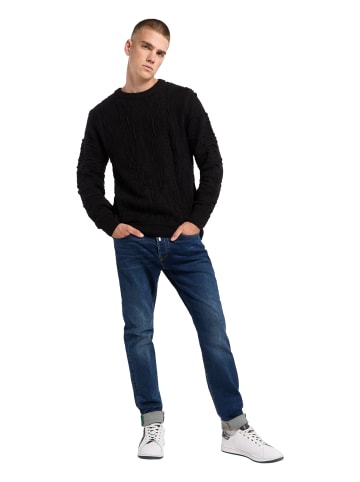 Carlo Colucci Strickpullover Esposini in Schwarz