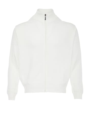 Jalene Damen Cardigan in Wollweiss