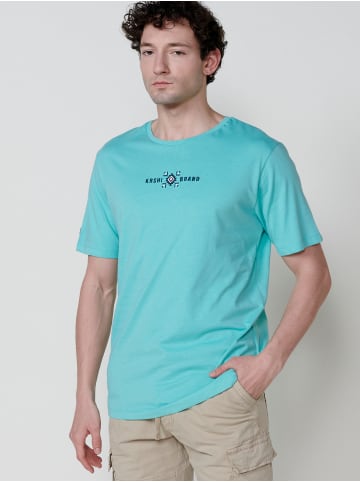 KOROSHI Kurzarm-t-shirt. in grun