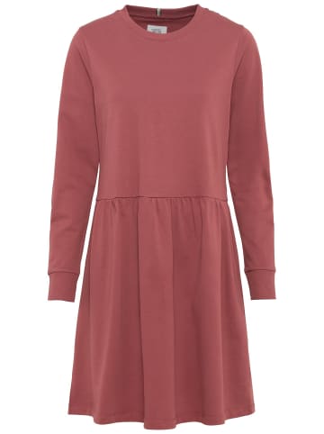 Camel Active Sweatkleid aus Organic Cotton in Rot Braun