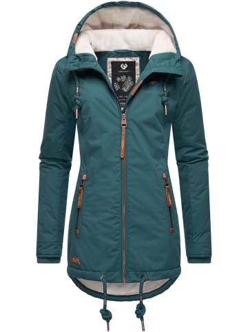 ragwear Winterjacke Zuzka Winter in Dark Green22