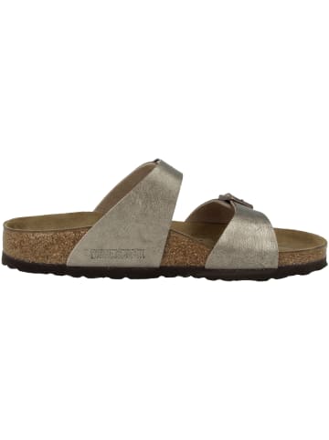 Birkenstock Sandale Sydney Birko-Flor normal in braun