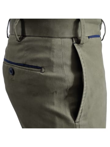 HILTL HILTL H-Hose Baumwolle lang in Olive